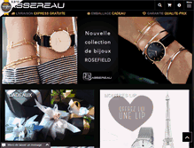 Tablet Screenshot of bijouterie-bassereau.com